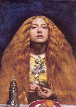  Millais Art - La demoiselle d’honneur préraphaélite John Everett Millais